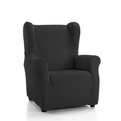 Imagen de Martina Home Modelo Emilia Funda Sillón Orejero Color Negro