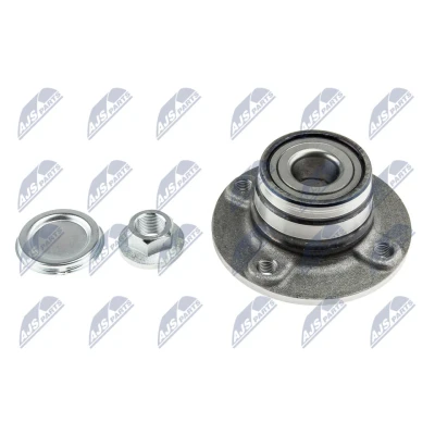Imagen de NTY KLT PL 014 Juego de cojinete rueda Eje trasero, trasero izquierda, derecha con buje OPEL: Corsa C Hatchback