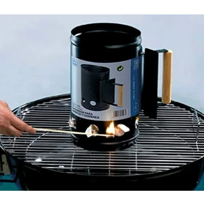 Imagen de Imex El Zorro Encendedor para Barbacoa, Negro, 17x17x27 cm, 71436