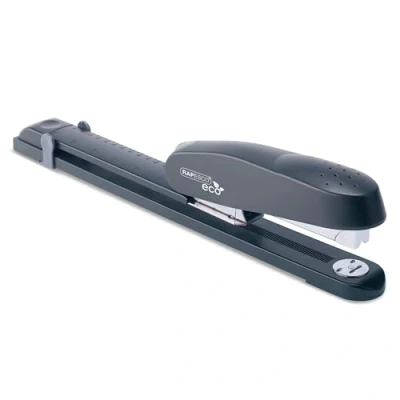 Imagen de Rapesco R79026A3 ECO 790 Grapadora de Brazo Largo Gruesos, Capacidad 50 Hojas, Gris