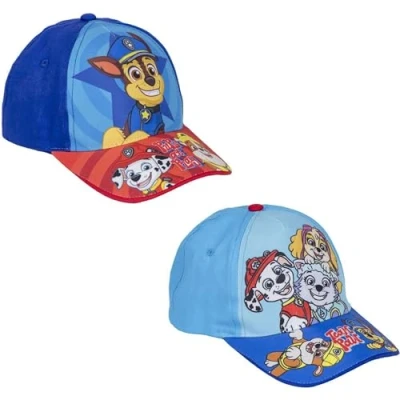 Imagen de Gorra Infantil con Visera de La Patrulla Canina Color Turquesa Medida 53 cm Elaborada 65% Algodón y 35% Poliéster Estampado Producto Original Diseñado en España