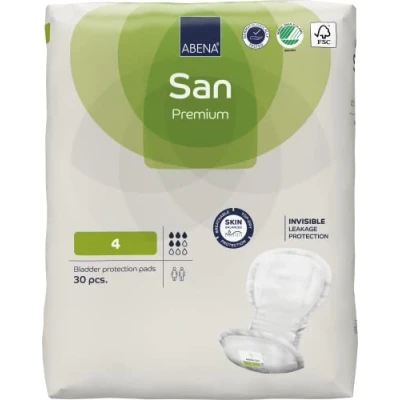 Imagen de absorbentes anatómicos Abena San Premium 4 Caja 6 paquetes 180