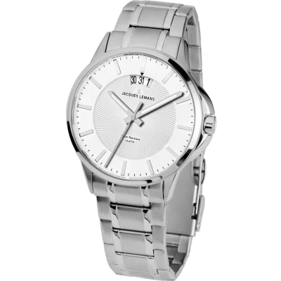 Imagen de Jacques Lemans Reloj Analógico para Hombre de Cuarzo con Correa en Piel 1 1540B