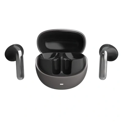 Imagen de Vieta Pro Auriculares Inalámbricos Bluetooth True Wireless con Cancelación de Ruido 28dB, Hires Audio, Modo Juego, 34h Autonomía, USB C, Negros. Modelo Peace