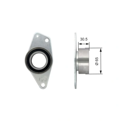 Imagen de GATES FleetRunner Micro V Stretch Fit T42091 Polea inversión/guía, correa distribución RENAULT: MEGANE 1 Classic, LAGUNA Grandtour