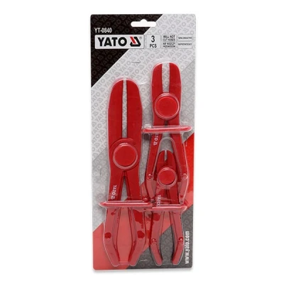 Imagen de YATO YT 0840 Pinza para abrazadera de manguera 3 6,3 19, 12,5 32, 19 57