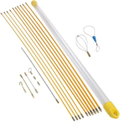 Imagen de Guia pasacables de fibra vidrio100cm x 10 Juego varillas m