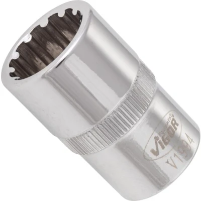 Imagen de VIGOR V1994 Piezas insertables de Llave cubo vaso destornillador TORX