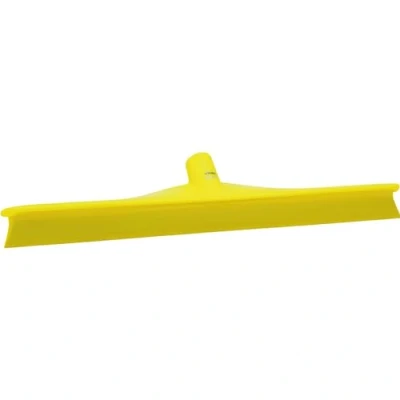 Imagen de Cepillo de goma polipropileno marco sola hoja rasqueta limpiacristales, 7150, amarillo, 1