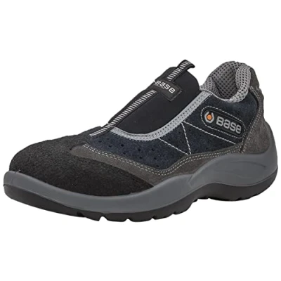 Imagen de BASE Protection Mechanic S1 SRC Zapato de Seguridad, Talla: 43, Color: Gris/Azul, B0440GBU43