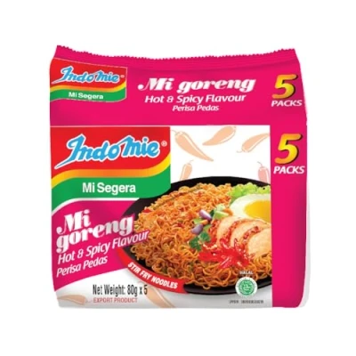Imagen de Indomie Caliente Y Picante de Fideos Instantáneos 400gm