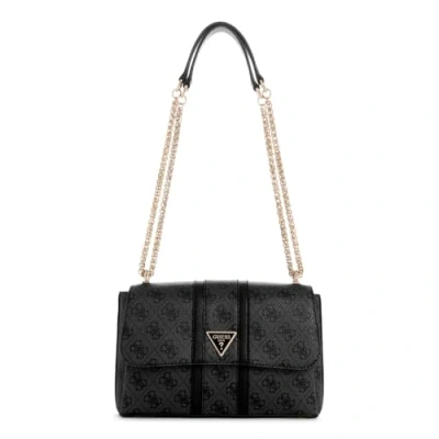 Imagen de Guess Noreen Convertible FLAP Bandolera, Mujer, Talla: One Size, Coal logo