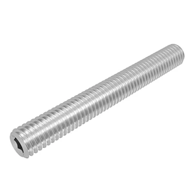 Imagen de Tornillo prisionero SECCARO con punta cónica M5 x 40 mm, acero inoxidable V2A VA A2, DIN 913 / ISO 4026, hexágono interior, 20 piezas