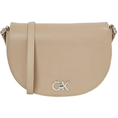 Imagen de Calvin Klein Crossbody Saddle BAG Bandolera, Mujer, Talla: One Size, Crockery