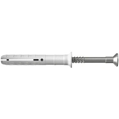 Imagen de fischer Tornillo inoxidable y taco de golpe acero N 6x40 para hormigón, Caja 50 unidades