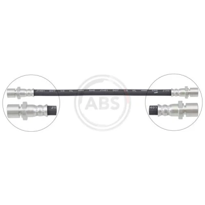 Imagen de A.B.S. SL 6184 Latiguillos de Freno 300 INN M10x 1.0