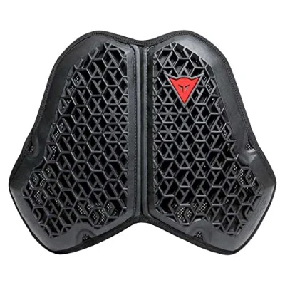 Imagen de Dainese Pro Armor Chest 1PC L2, Protector Pectoral Moto Adulto, Protección Nivel 2 Certificado, Tórax de Una Pieza, Ligero y Transpirable, Unisex, Negro