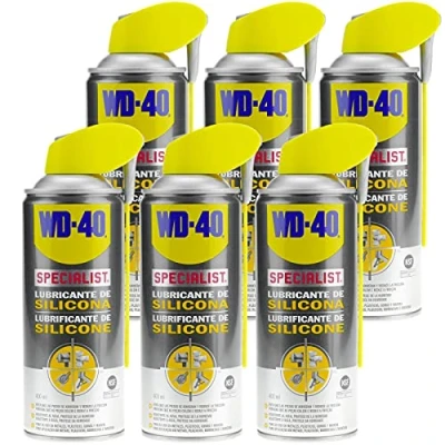 Imagen de Lubricante de Silicona WD 40 Specialist 400ml Pack 6 unidades