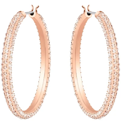 Imagen de Swarovski HOOP Pendientes, Mujer, Talla: One Size, Rosé