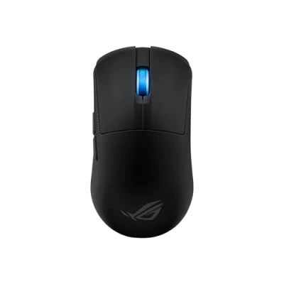 Imagen de ASUS ROG Harpe Ace Mini Ratón Gaming inalámbrico, 49 g Ligero, Sensor óptico AimPoint Pro 42K, microinterruptores ópticos, Polling Rate Booster, Esports y FPS, pequeño, Mediano, Negro