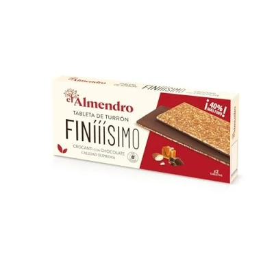 Imagen de Turron Finiiisimo Crocanti 180 g