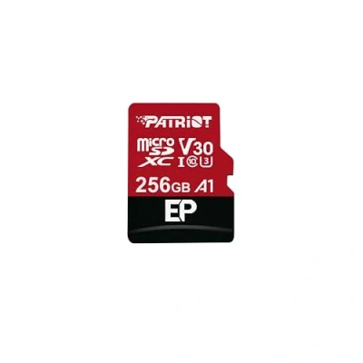 Imagen de Patriot Memory Tarjeta de Memoria MicroSDXC EP Series A1 V30 256 GB hasta 90MB/Sec PEF256GEP31MCX