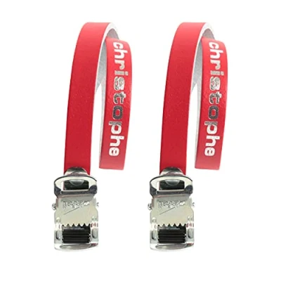 Imagen de ZEFAL Calapies Correa para Pedal, Unisex, Rojo, 10x2x2cm