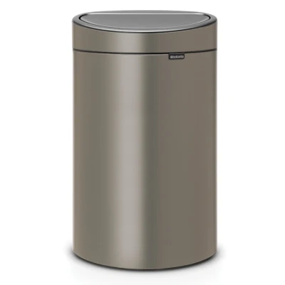 Imagen de Brabantia Touch Bin Cubo de Basura, 40 litros, Platinum