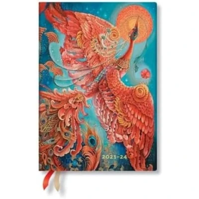 Imagen de Firebird (Birds of Happiness) Midi 18 month Dayplanner 2024