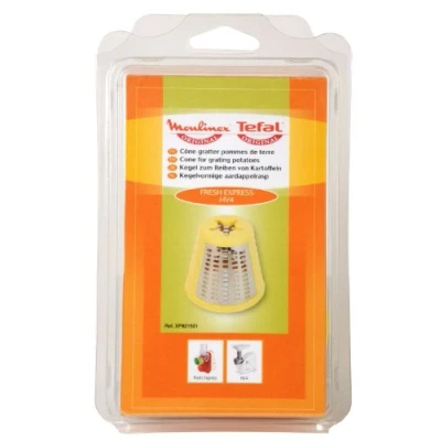 Imagen de Moulinex XF921501 Cono Para Rallar Patatas, Acero Inoxidable, Amarillo