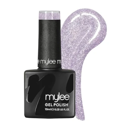 Imagen de Mylee Esmalte de Uñas Gel Semipermanente Reflexivo 10ml [Gigi] UV/LED Nail Art Manicure Pedicure para Uso Profesional y Doméstico [Spotlight Range] Larga Duración Fácil Aplicar