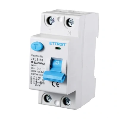 Imagen de Interruptor diferencial puro 2P 2 polos 6kA 300mA 220V Ocupa módulos DIN, RCCB C63 63A