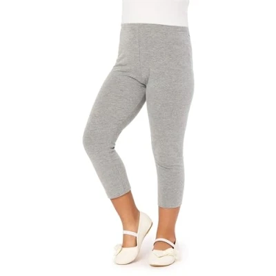 Imagen de Merry Style Leggins 3/4 para Niñas Mallas capri Pantalones Piratas Ropa Infantil Deportiva Niña verano y primavera MS10 226 (Melange, 116 cm)