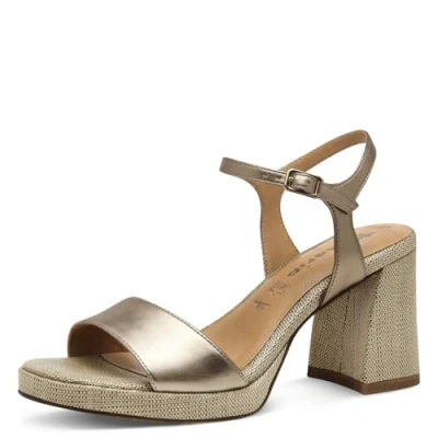 Imagen de Tamaris Sandalias de tacón, Mujer, Talla: 36, Bronce comb Zapatos