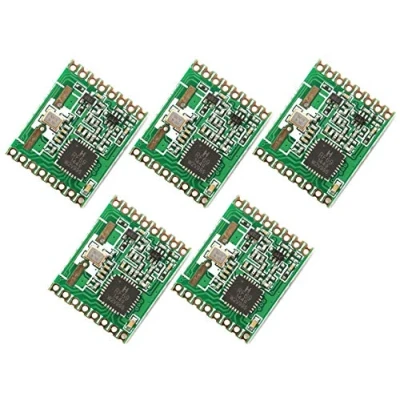 Imagen de TECNOIOT 5pcs RFM69HW 433Mhz + RFM12B HopeRF Wireless Transceiver 433S2