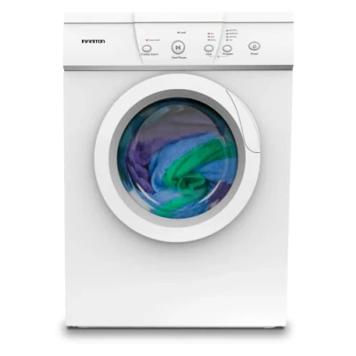 Imagen de INFINITON SD A7B Secadora de Evacuación Capacidad 7Kg Anti arrugas Clase Energética C 4 Programas Color Blanco Inicio Programado