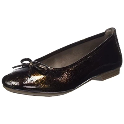 Imagen de Jana 8 22163 29, Zapatos Tipo Ballet Mujer, Copper Pat STR, 36 EU Ancho