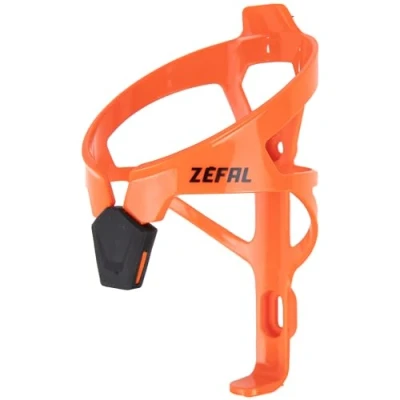 Imagen de ZEFAL Pulse A2 Portabidon Bicicleta Portabidones MTB y de Carretera Soporte Botella Fabricado en Francia Porta Botellas para Ligera 26g Naranja