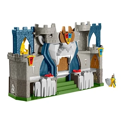 Imagen de Fisher Price Imaginext Castillo aventuras Set de juego con figura juguete y accesorios, regalo para niños +3 años
