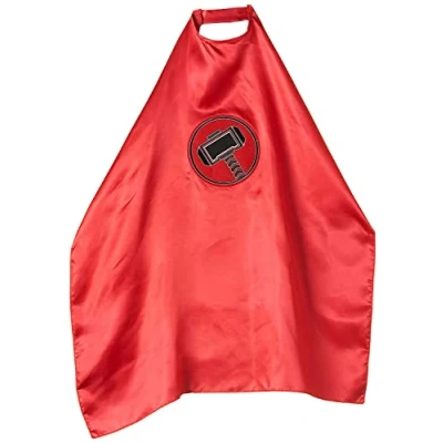 Imagen de RUBIE&#039;S Cape Thor Disfraz, dibujo animado, Color rojo, talla única (RUBIES I G36007)