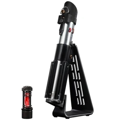 Imagen de Star Wars Hasbro The Nero Series Darth Vader Sable de luz Force FX Elite con Luces LED y Sonidos Artículo colección para Adultos, F3905