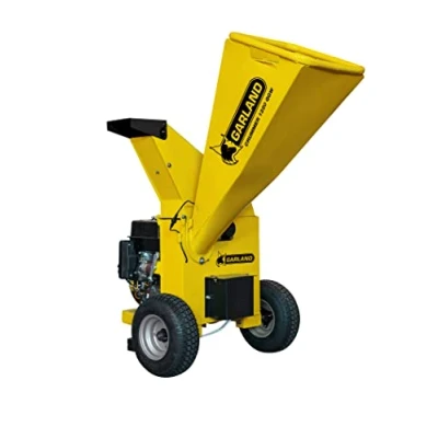 Imagen de GARLAND CRUMMER 1220 QGW V22 Biotriturador de gasolina Motor 4T, 420 cc y 11,5 CV potencia. Trituración por cuchillas sobre disco hasta un diámetro máximo rama 10 cm.
