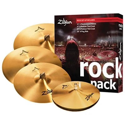 Imagen de ZILDJIAN A0391 A Platillos Pack rock 14&quot; 17&quot; 19&quot; 20&quot;