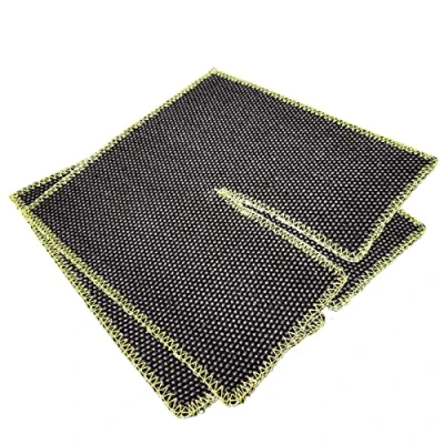 Imagen de 2 alfombrillas de soldadura para fontaneros, diseño tubería envolvente aislamiento térmico, protección ignífuga, 25 x cm cada una