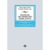 Imagen de Manual De Derecho Mercantil I Fernando Martínez Sanz (autor), Manuel Broseta Pont (autor)