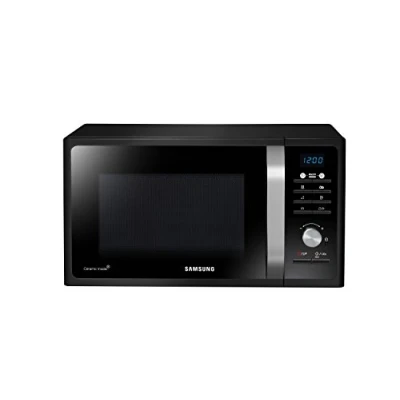 Imagen de SAMSUNG MG23F301TCK/ET Microondas (Encimera, 23 l, 800 W, Botones, Giratorio, Retirable), Negro