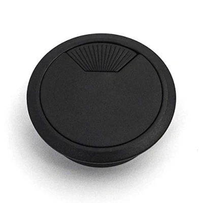 Imagen de SO TECH® Pasacables (plástico, 20 unidades, 60 mm de diámetro), color negro