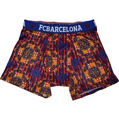 Imagen de Boxer Barca Colección oficial FC Barcelona Talla de Niño, azul, 8 años