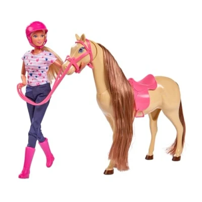 Imagen de Simba Steffi Paseo A Caballo de 29 cm Pasea 27 cm, Equipada para la Monta. Partir 3 años. (105730939)