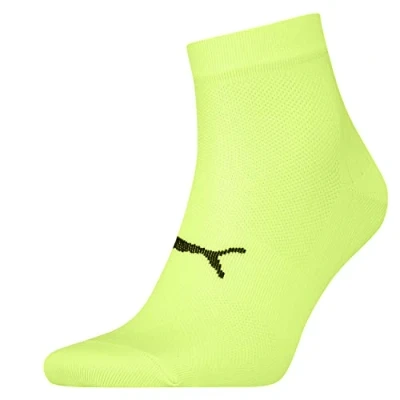 Imagen de PUMA Quarter Calcetines, Amarillo (Yellow), 35 38 (Pack de 2) Unisex Adulto